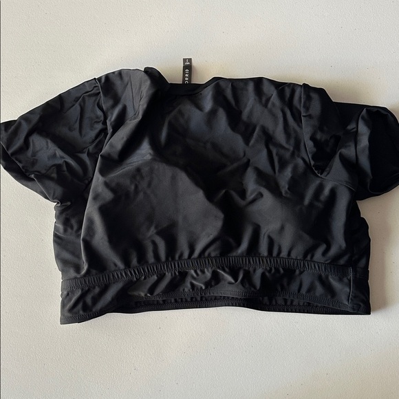 Torrid Swimsuit Rashguard Wireless Bikini Tops Black 2X - Picture 7 of 8